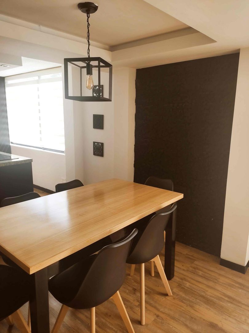 Juego de comedor Dark Completa 