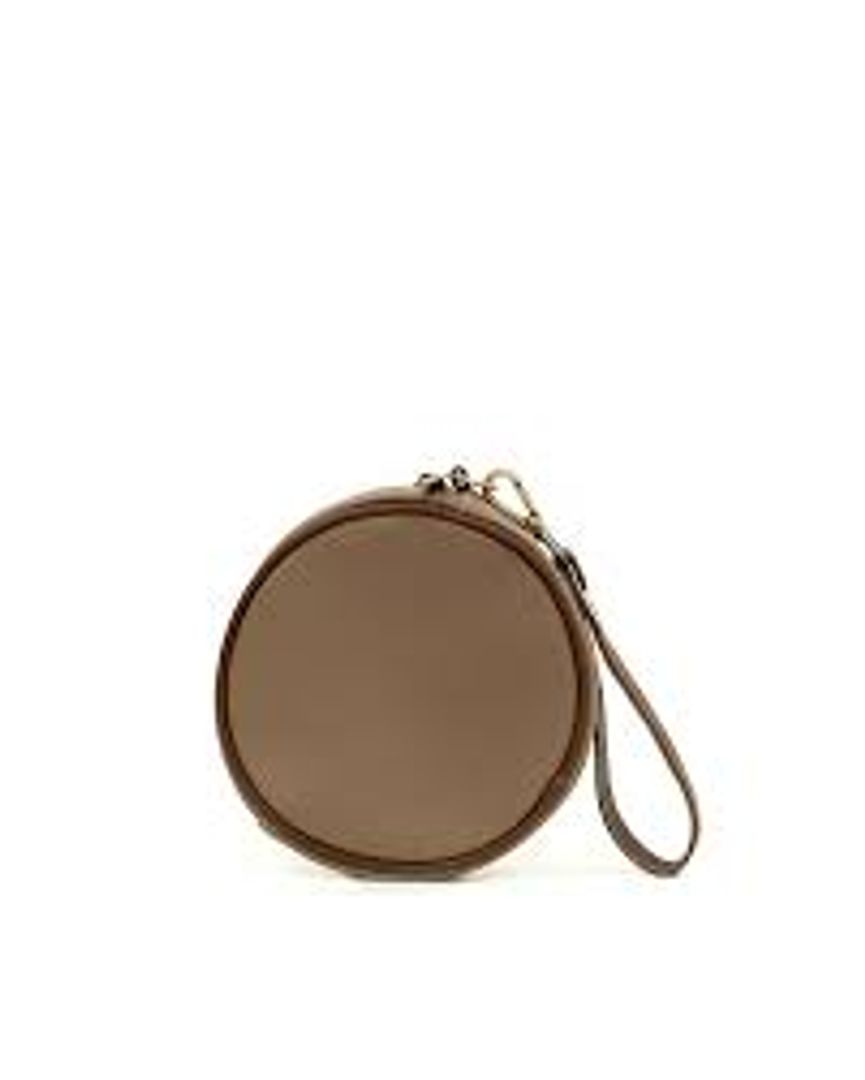 COMESTIQUERA DISCO MARRÓN TAUPE