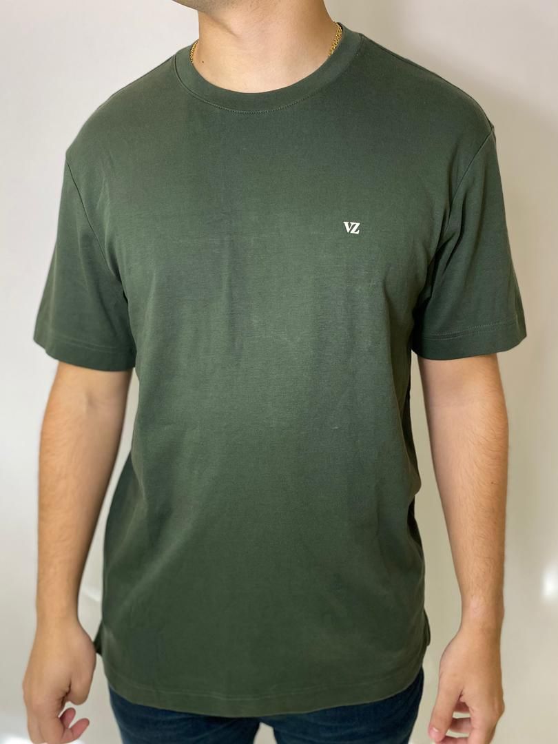 CAMISETA LERICI VELEZ - VERDE OSCURO