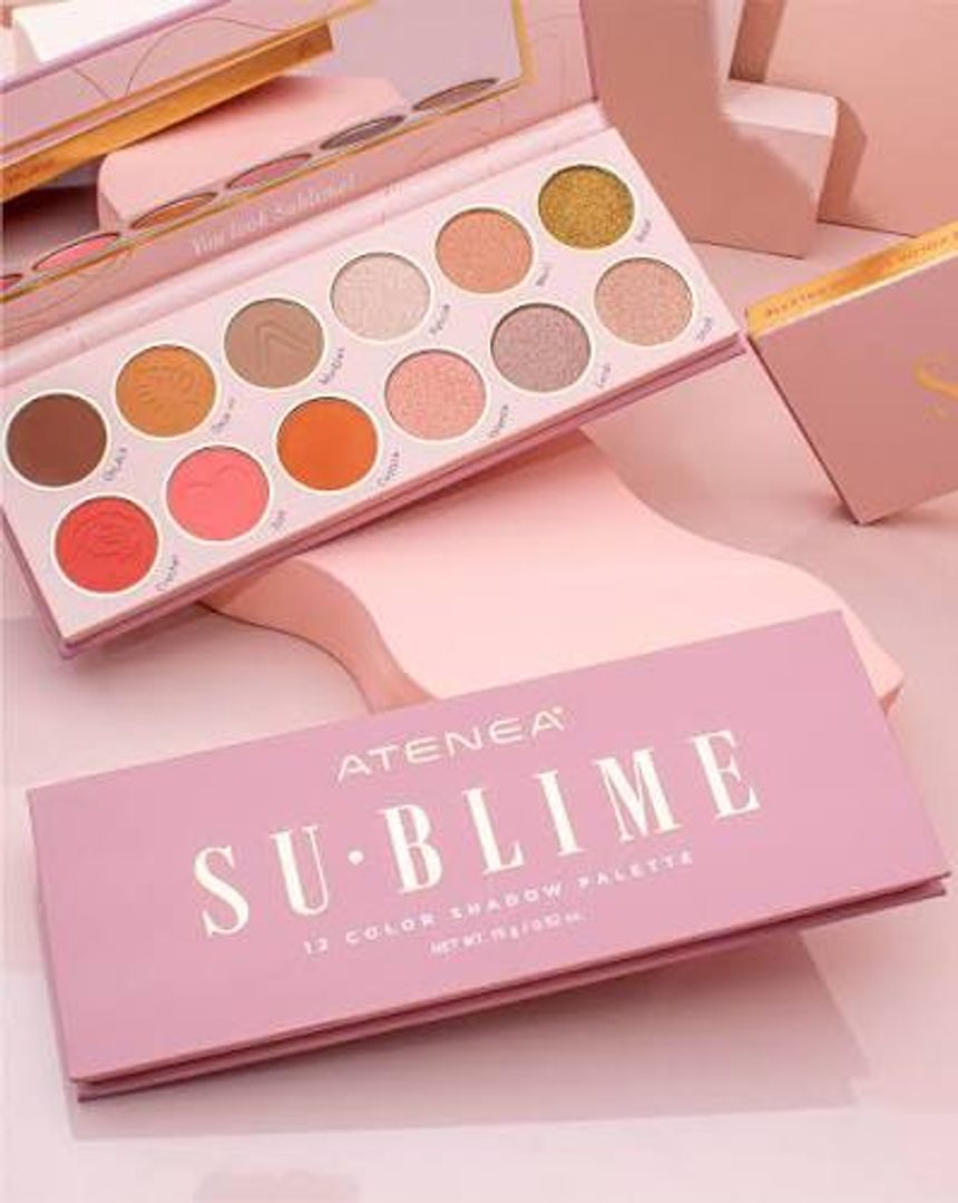PALETA DE SOMBRAS ROSE X12 SUBLIME ATENEA 