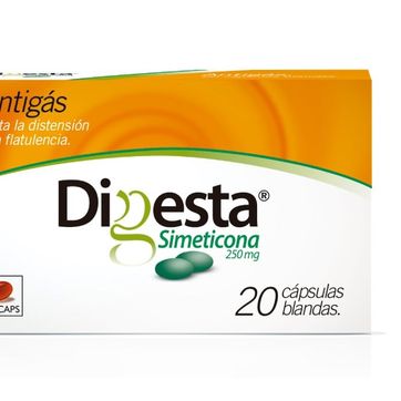 Imagen del producto DIGESTA 250MG (SIMETICONA) SOB X 10 CAPS