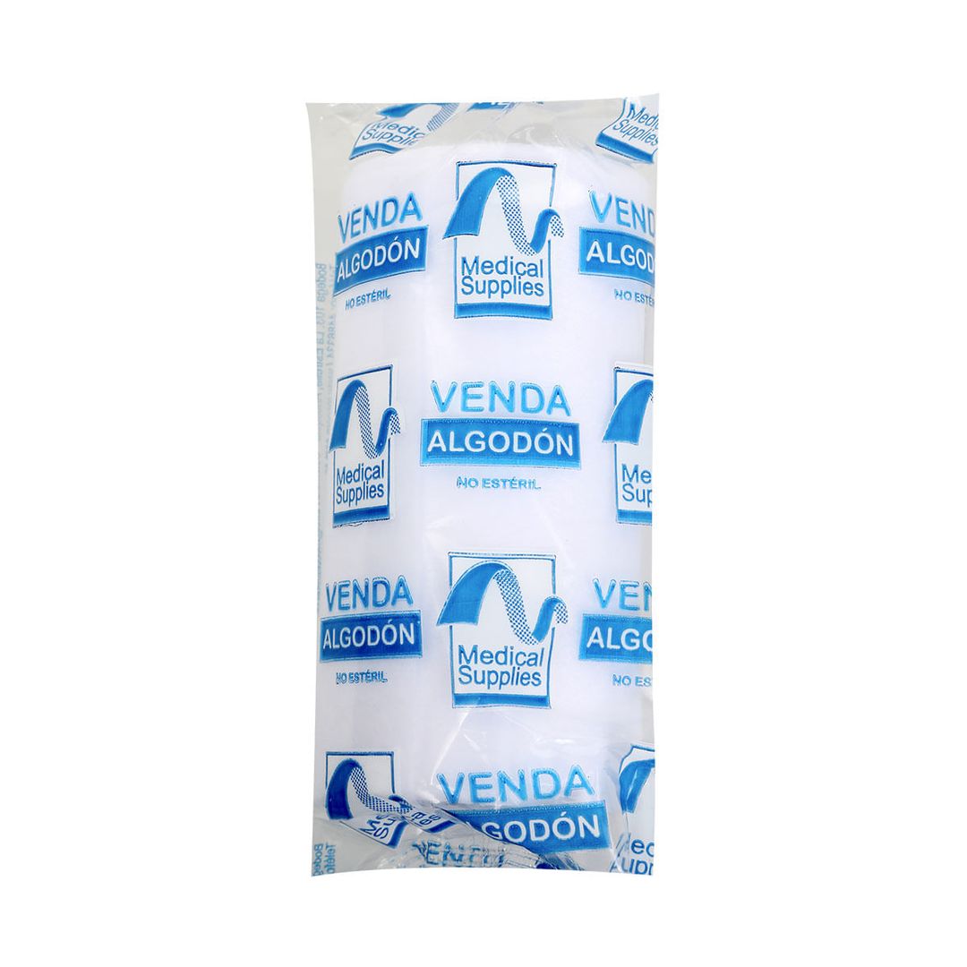 VENDA DE ALGODON LAMINADO MEDICAL 4 X 5 YD UND