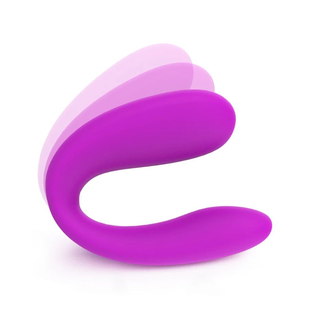 Vibrador de doble estimulación Vebe Purple