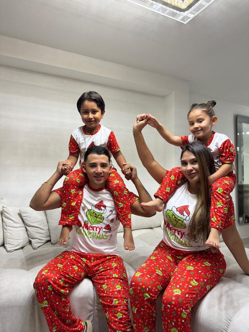PIJAMAS NAVIDAD FAMILIARES 