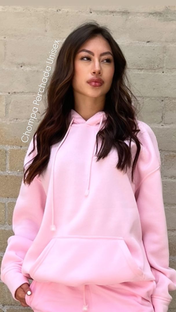 HOODIE BURDA PERCHADO UNISEX