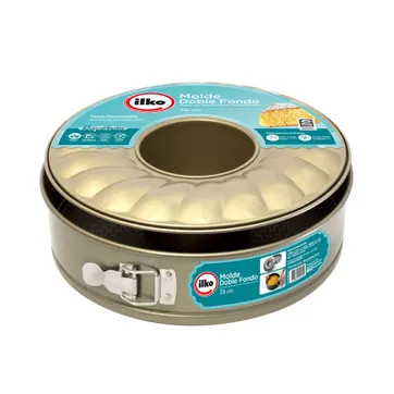 MOLDE DOBLE FONDO 26CM DSG NON STICK ILKO ANTIAD - imagen 2