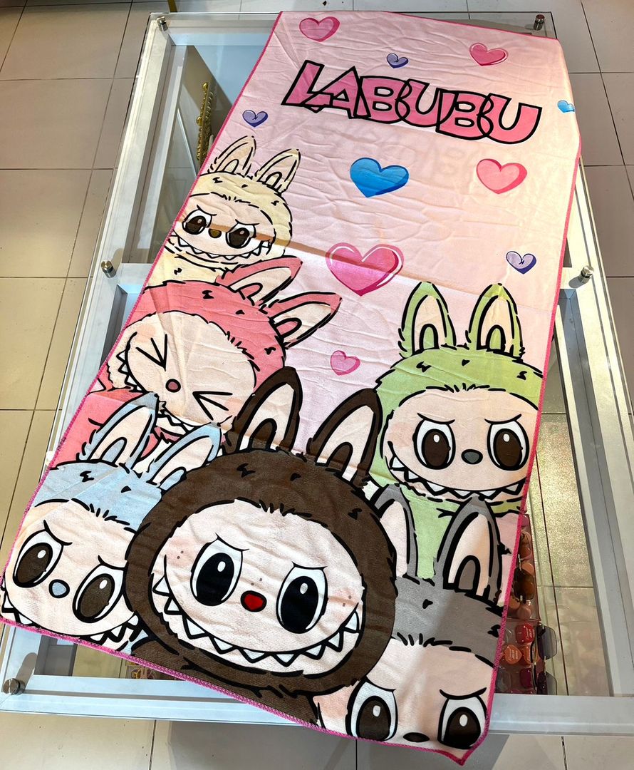 Toallas grandes labubu 