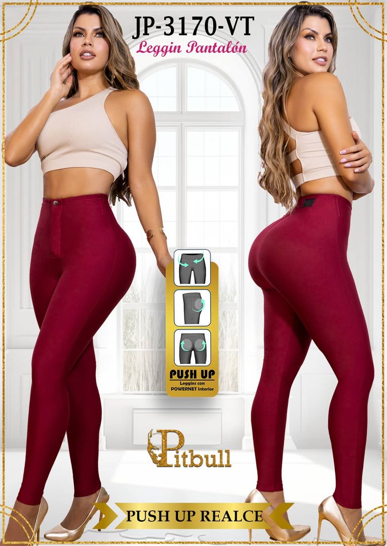 Pantalón Push Up Reductor y Moldeador - JP3170