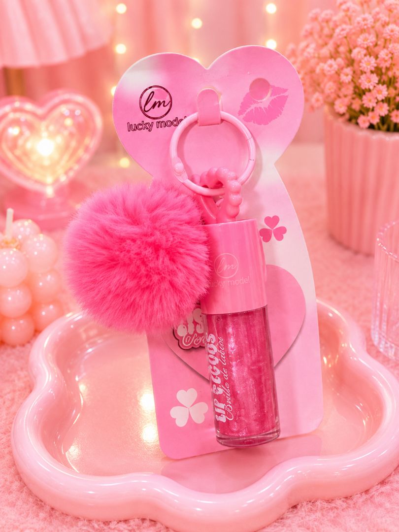 Lip gloss llavero 