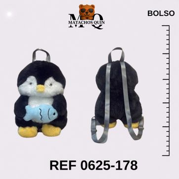 Imagen del producto BOLSO DE PINGUINO CON PEZ