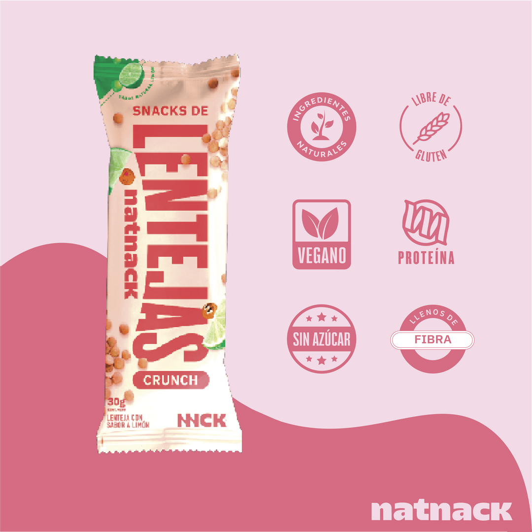 LENTEJAS NATNACK CRUNCH*30G