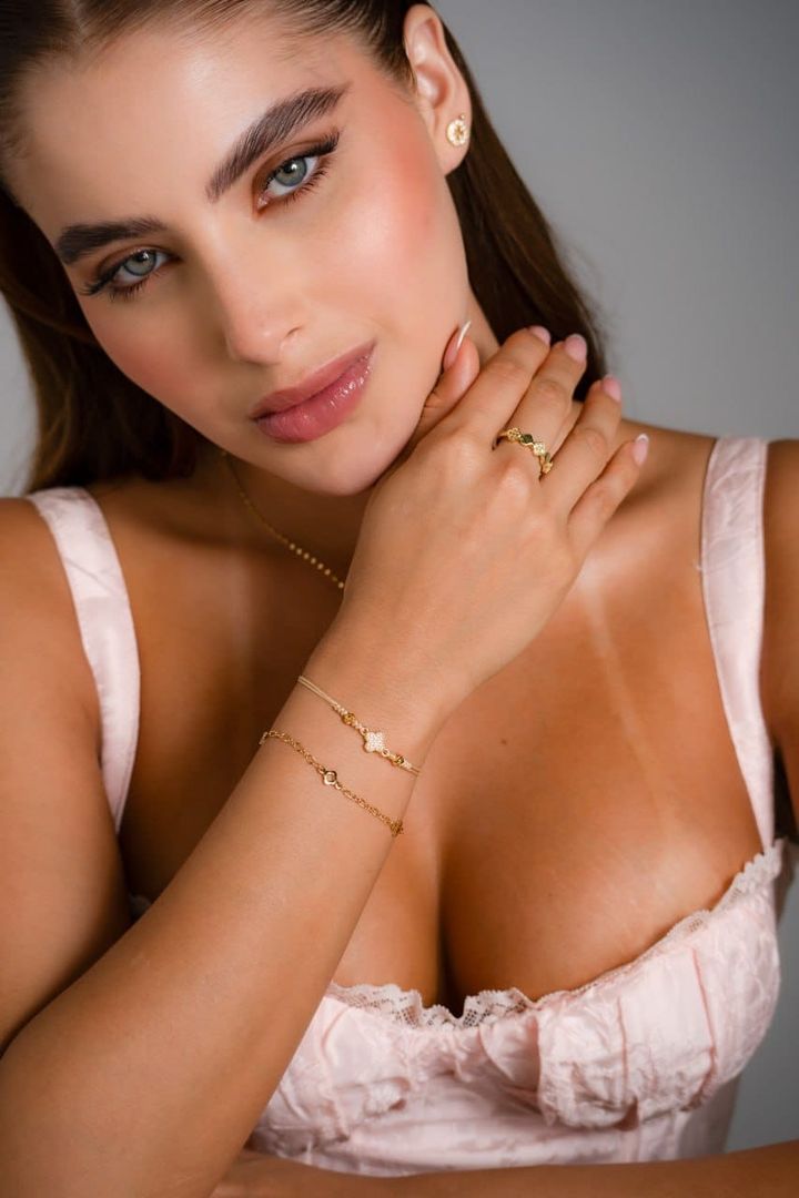 Pulsera clover silueta 