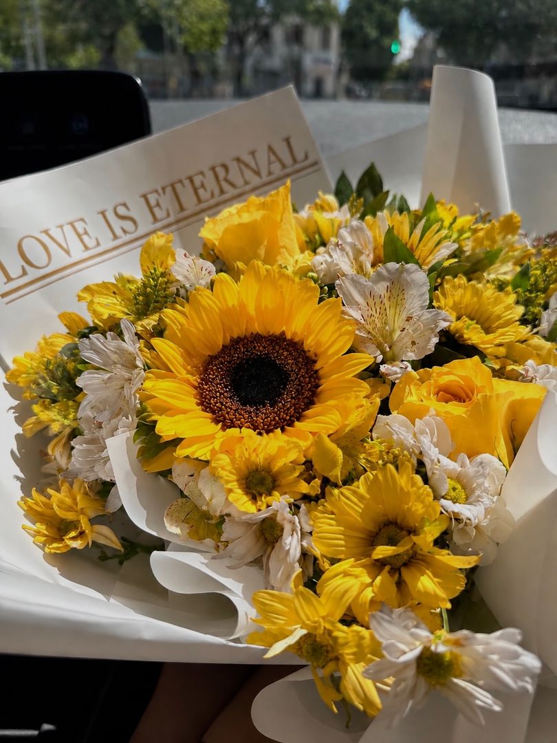 Bouquet coreano Sunshine