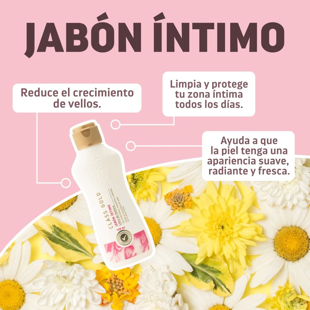 Jabón Intimo Class Gold