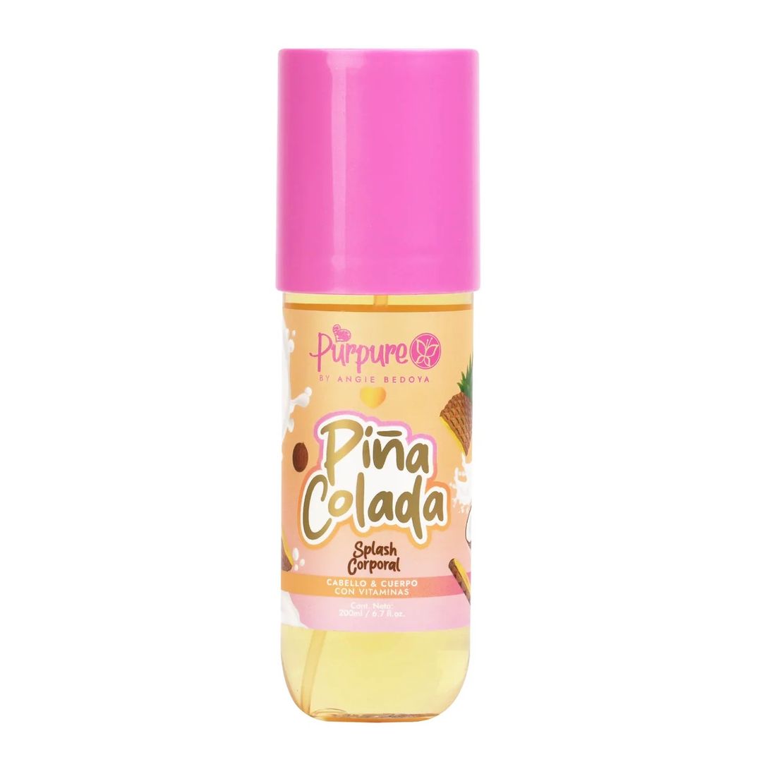 SPLASH CORPORAL PIÑA COLADA 200ML PURPURE