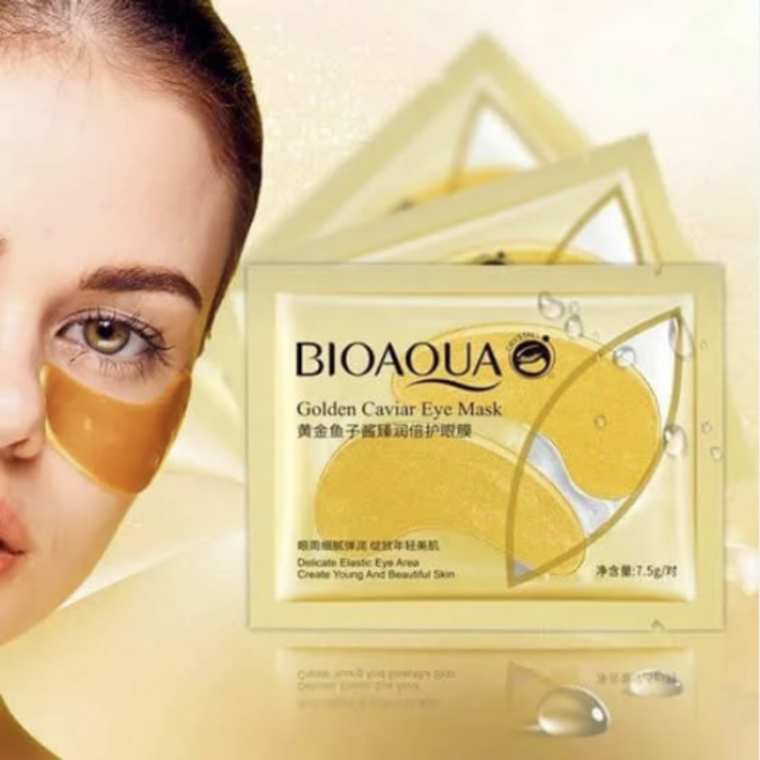 Parches Para Ojos Gold Caviar Eye BioAQUA