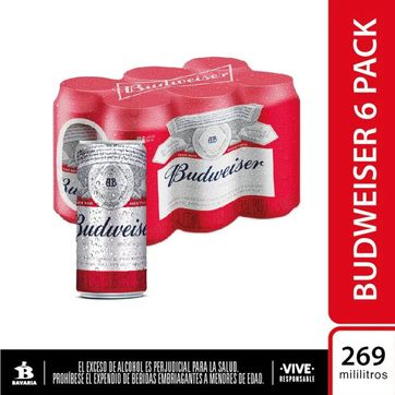 Imagen del producto Six Budweiser