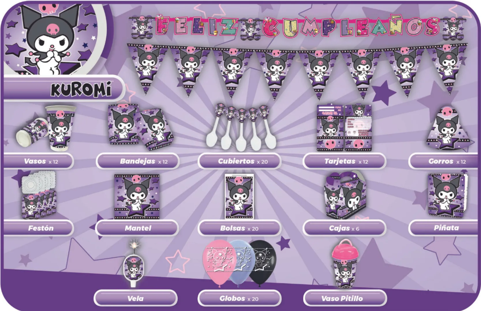DECORACIÓN KUROMY  