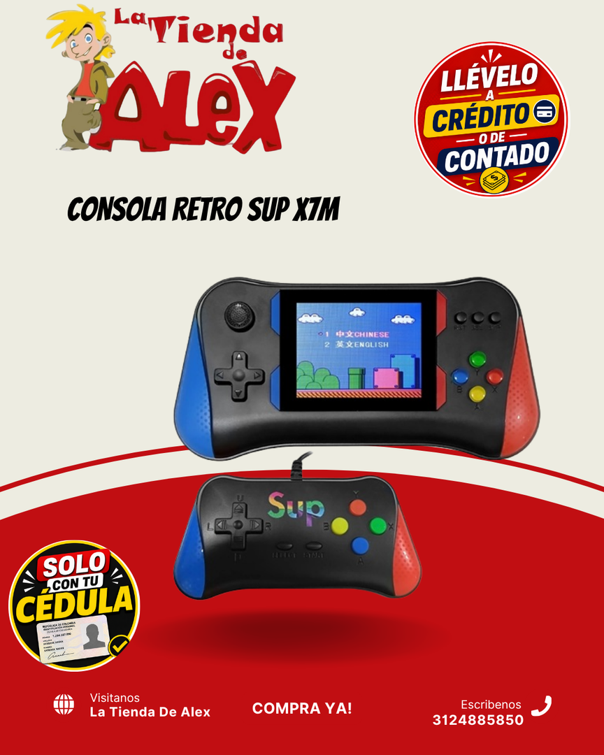 CONSOLA RETRO SUP X7M