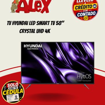 Imagen del producto Tv Hyundai Led Smart TV 58" Crystal UHD 4K 