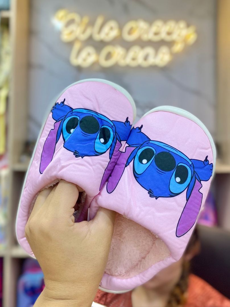 PANTUFLAS PARA NIÑOS STICH 