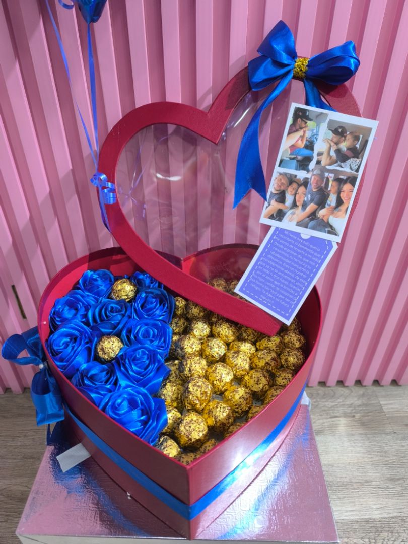 ARRREGLO CORAZON CABALLERO