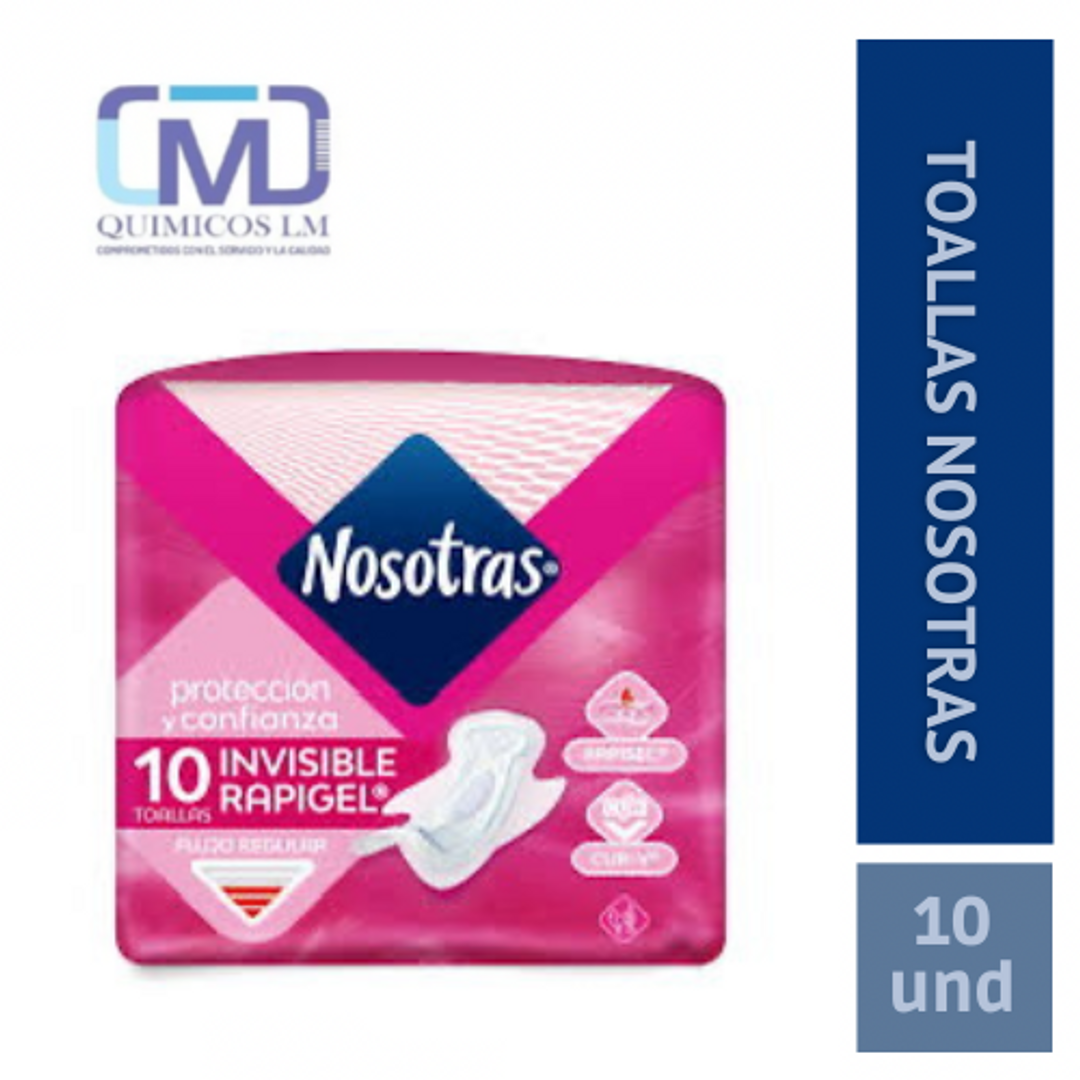 TOALLAS NOSOTRAS x10