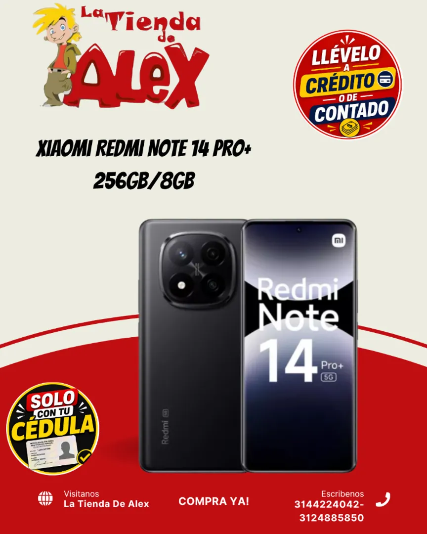 Xiaomi Redmi Note 14 Pro+ 256GB/8GB