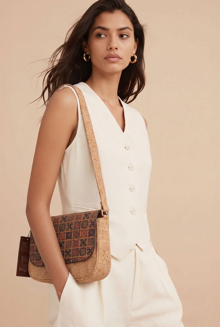 Cartera con tapa