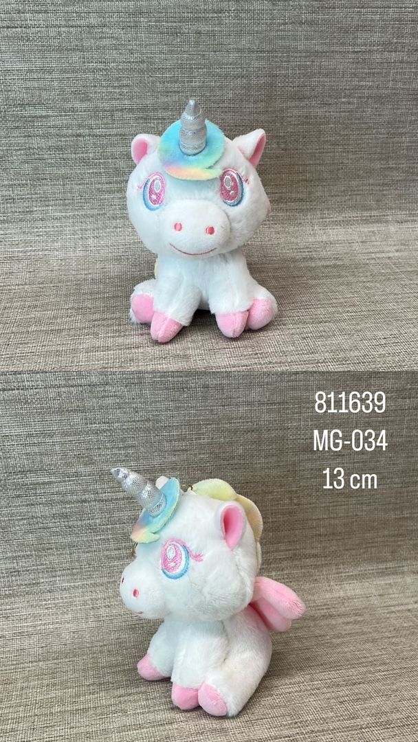 LLAVERO UNICORNIO 13 CM 