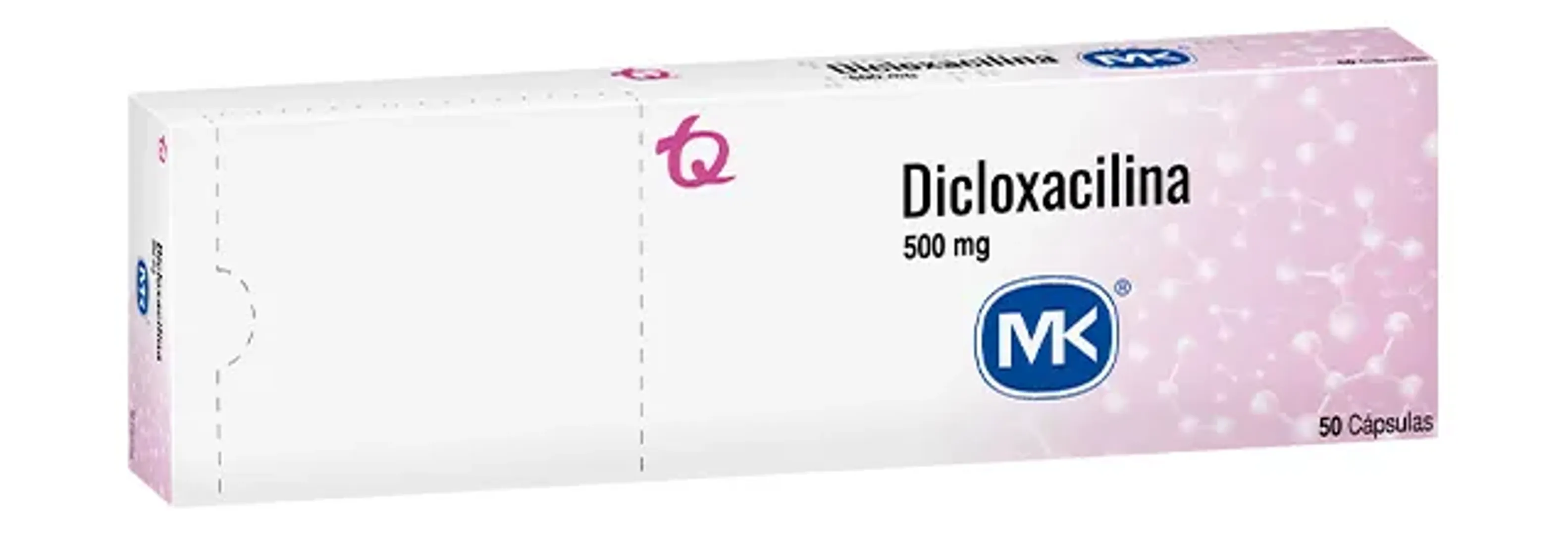 DICLOXACILINA 500MG MK SOB X 10 CAPS