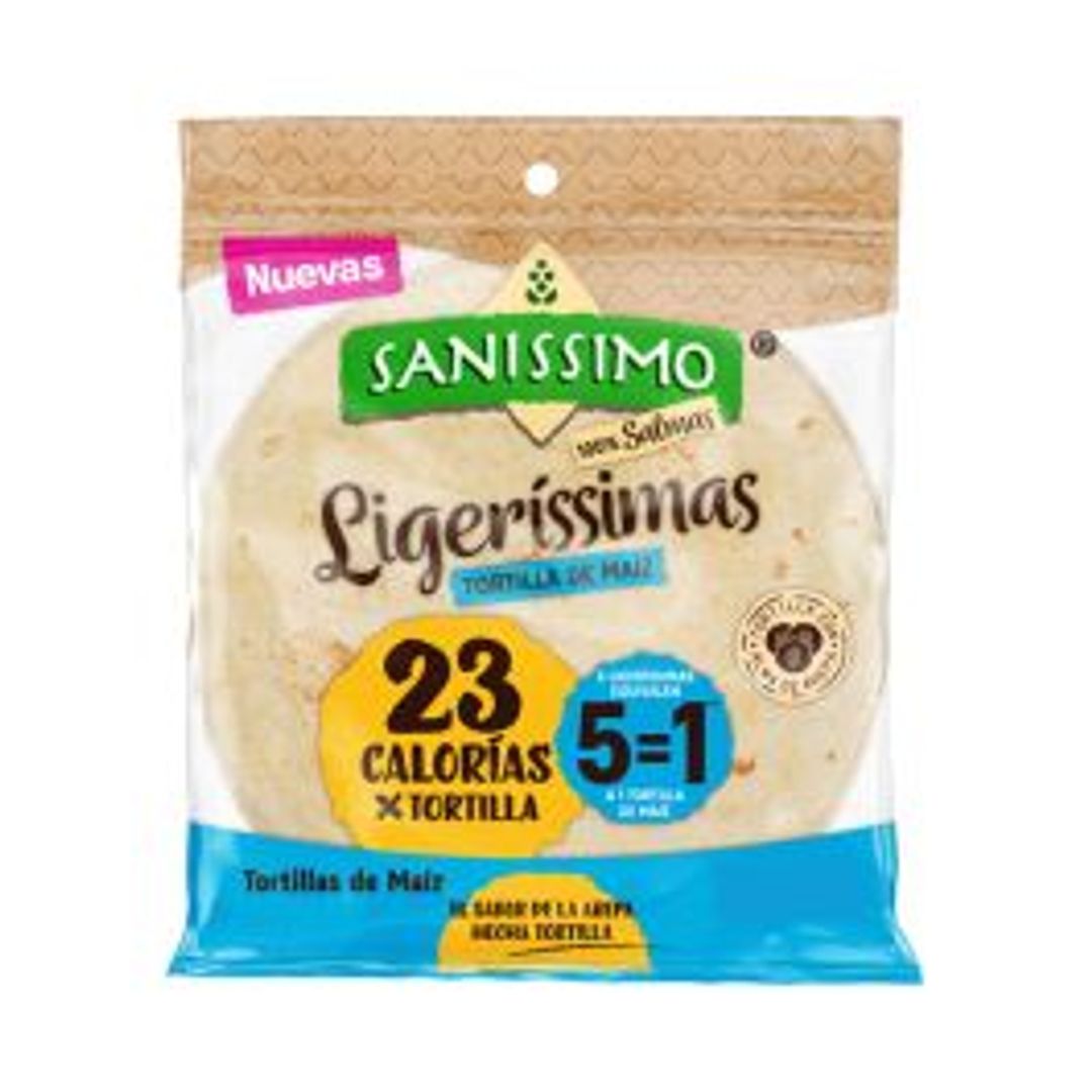 TORTILLAS LIGERISSIMAS SANISSIMO*190G