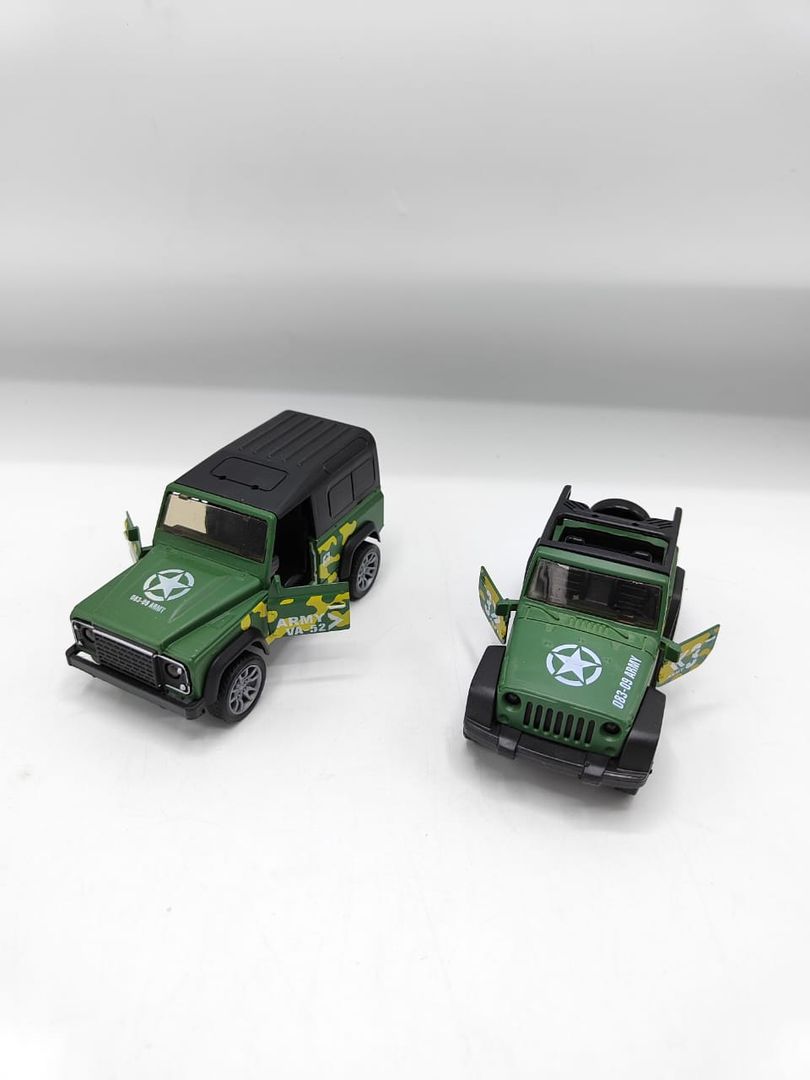 CARRO MILITAR METALICO 