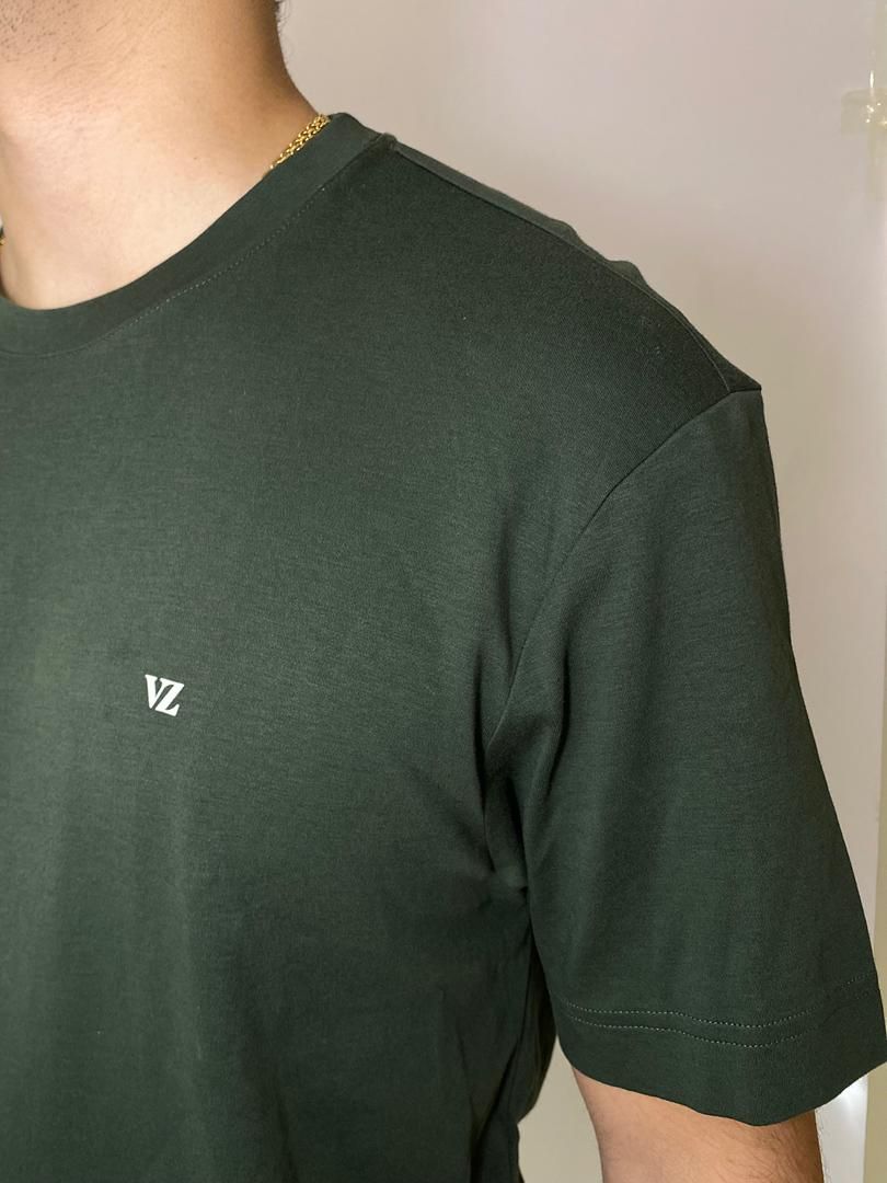 CAMISETA LERICI VELEZ - VERDE OSCURO