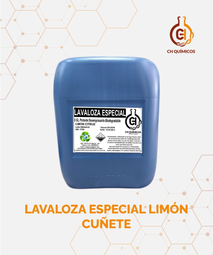LAVALOZA ESPECIAL LIMÓN - CUÑETE