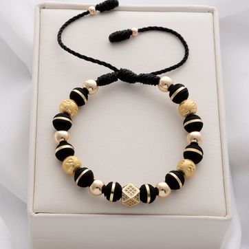 Imagen del producto Manilla rombo y balín 8mm diamo con neopreno 