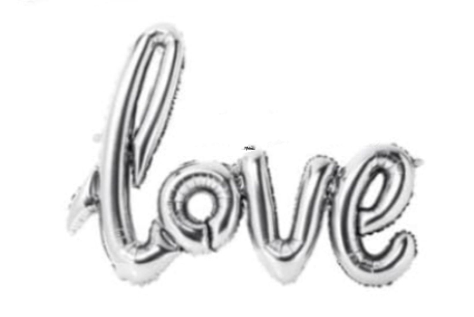 GLOBO FOIL LOVE CURSIVO SURTIDO PEQUEÑO