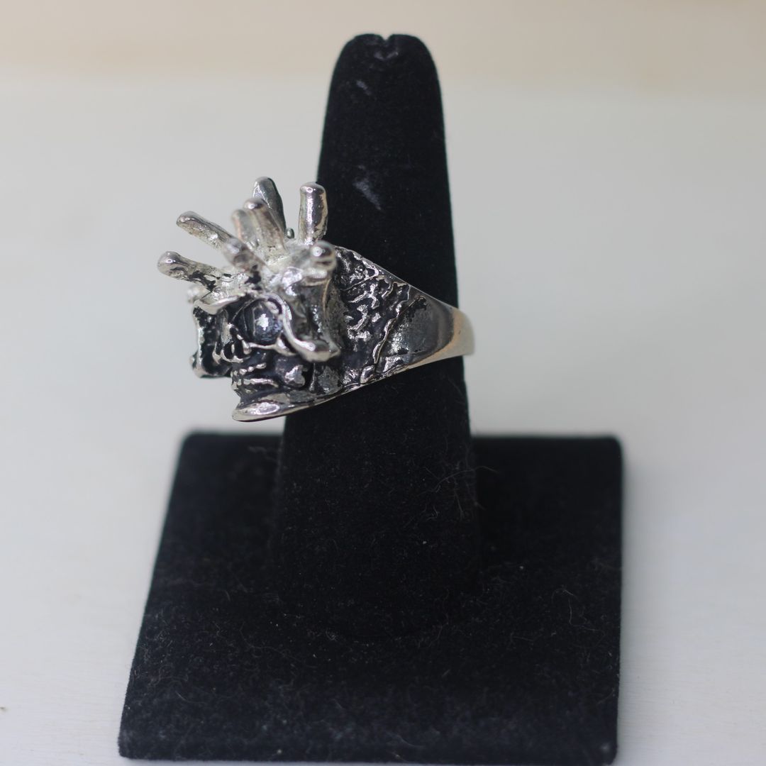 ANILLO COVID CALAVERA