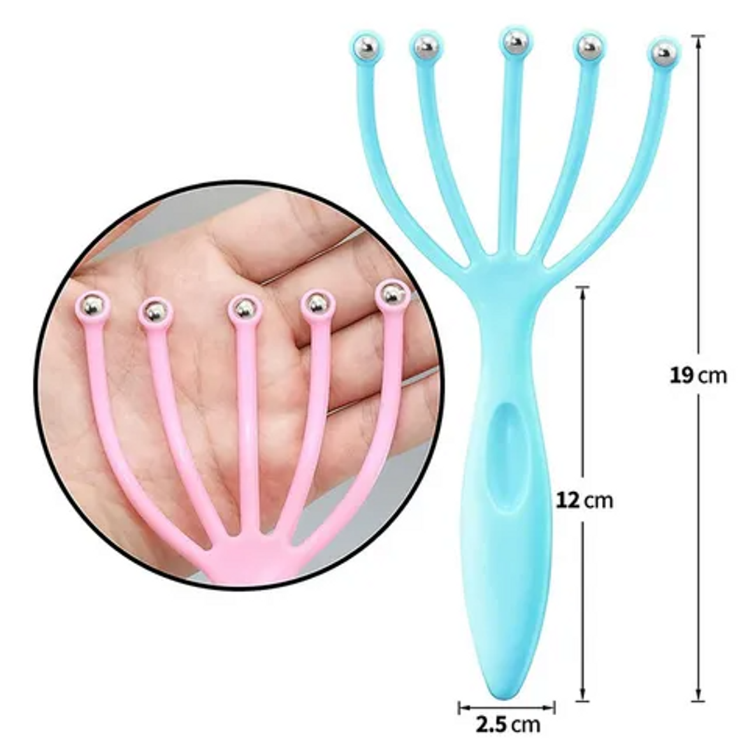 MASAJEADOR PARA EL CUERO CABELLUDO 