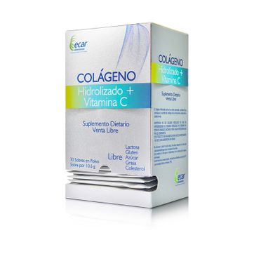 Imagen del producto COLAGENO + VITA C ECAR SOBRE X 10.6 GR