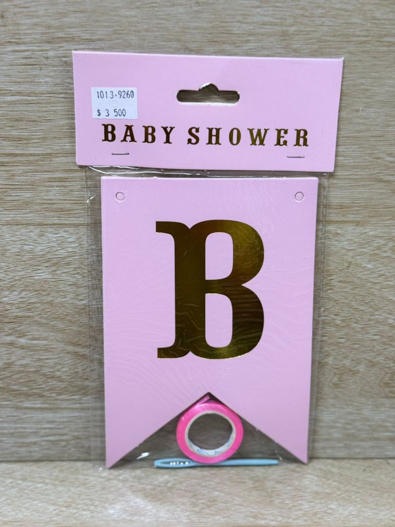 1013 LETRERO BABY SHOWER