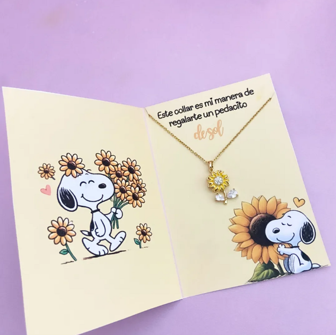  COLLAR GIRASOL GIRATORIO