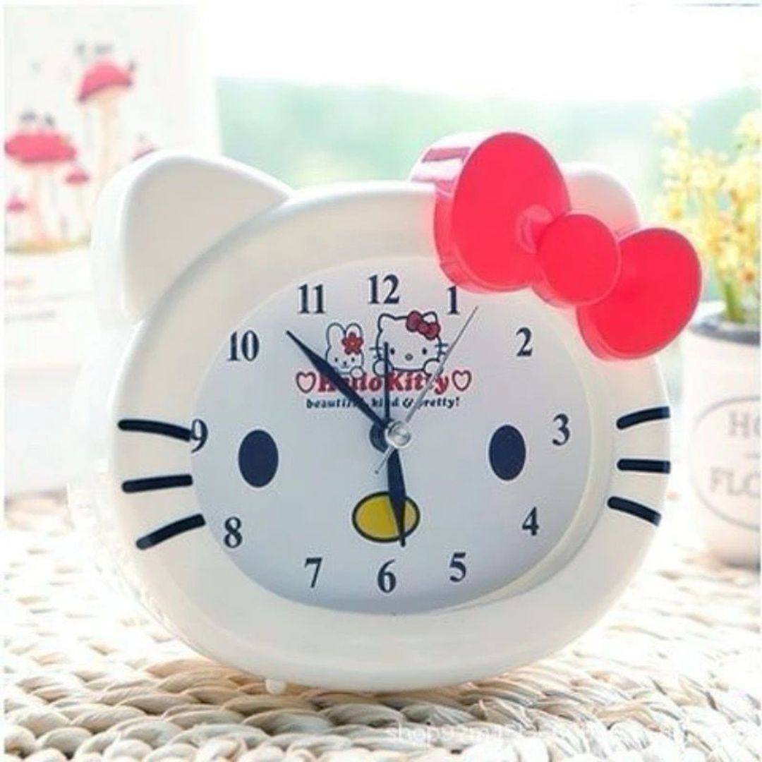 Reloj despertador hello kitty 
