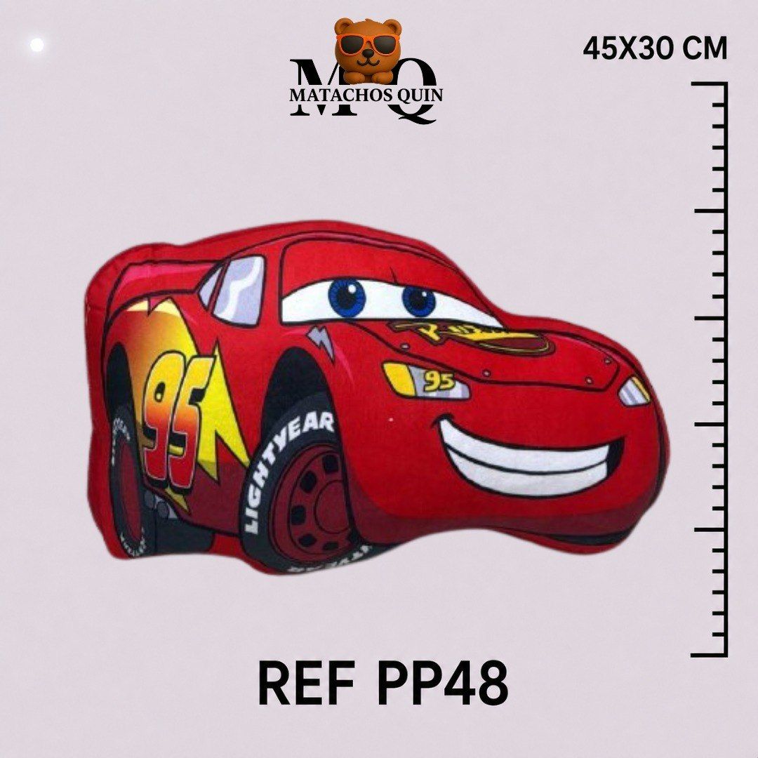 COJÍN DE CARS (RAYO MCQUEEN)