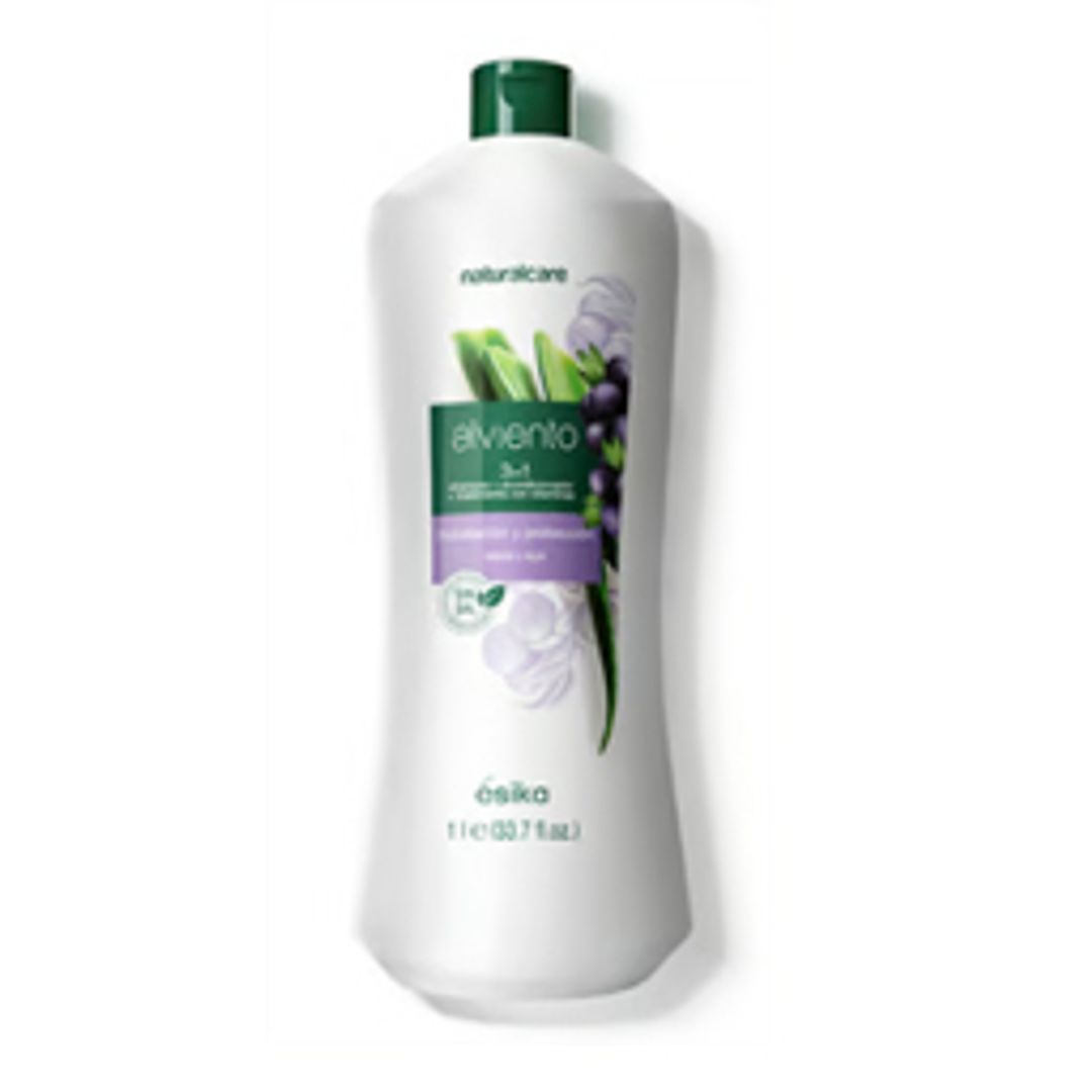 SHAMPOO ALVIENTO 3 EN 1  HIDRATACION Y PROTECCION 1 LITRO