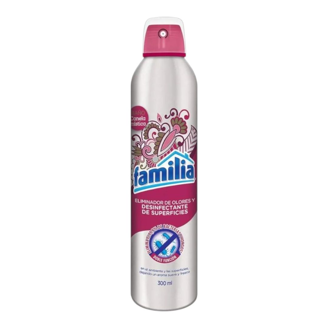  D. ELIMINADOR DE OLORES FAMILIA CANELA X 300 ML 