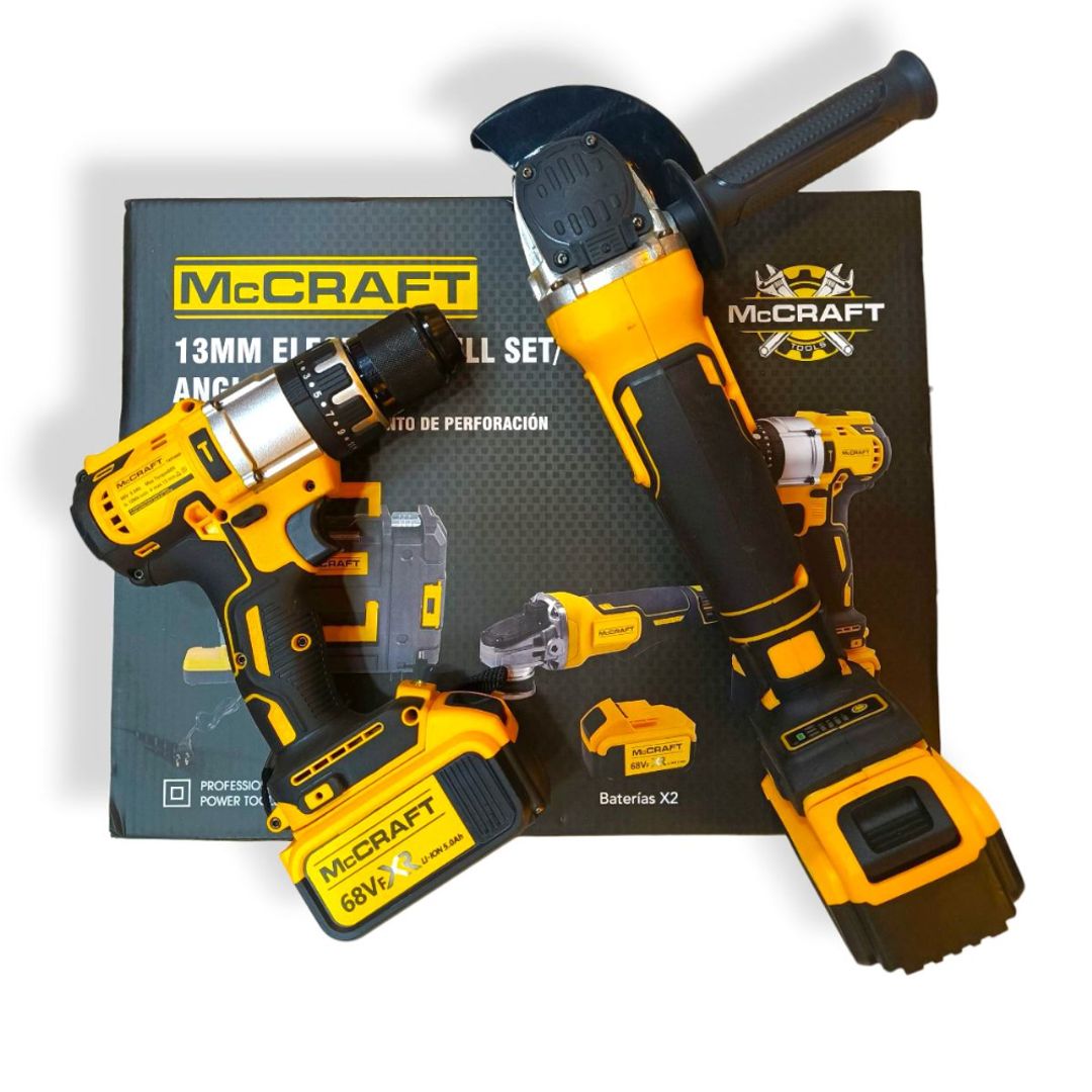  COMBO TALADRO PULIDORA TAPU68D