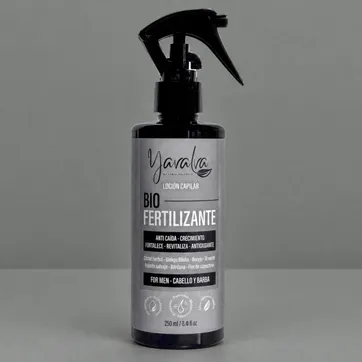 Imagen del producto Bio fertilizante loción anti caída x 250 ml para cabello y barba 