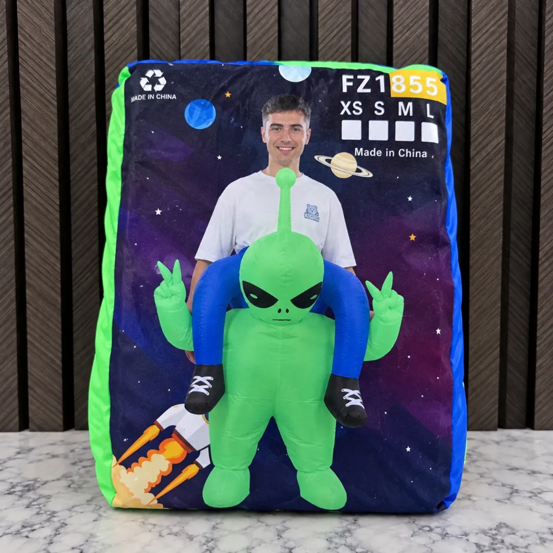 DISFRAZ INFLABLE ALIEN ALZANDO 