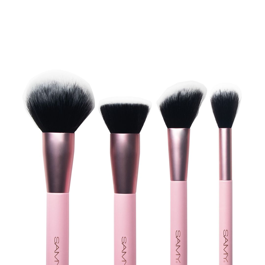 SET DE BROCHAS X 10 UND SAMY PINK GLAM COLLECTION	